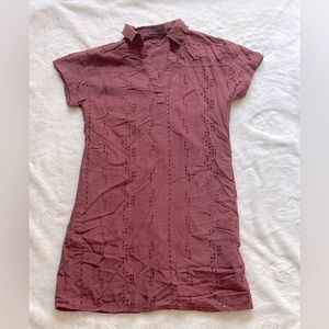 prAna dress size S red runs big